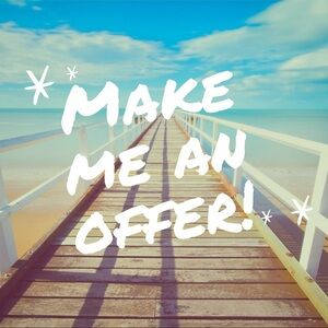 All reasonable offers are considered!